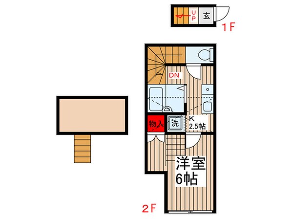 クオレテラスの物件間取画像